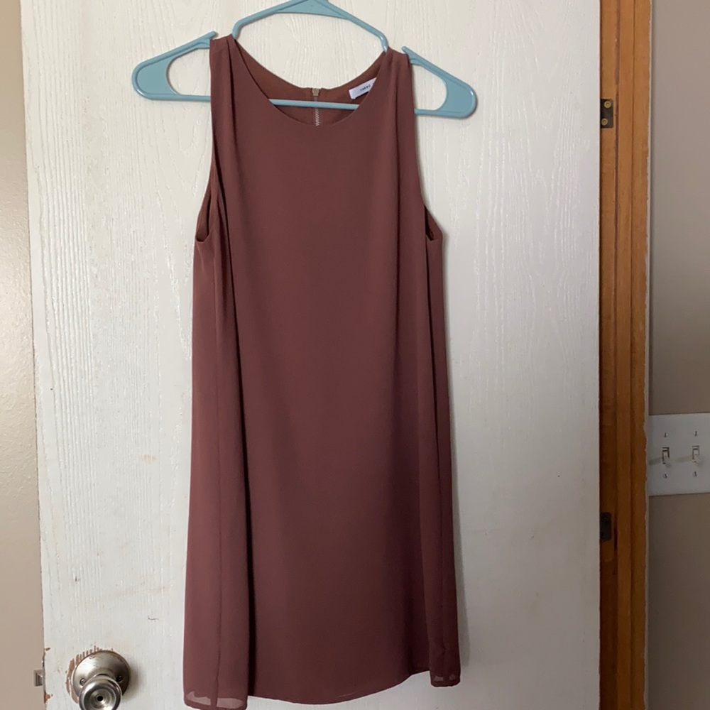 Naked Zebra slip dress